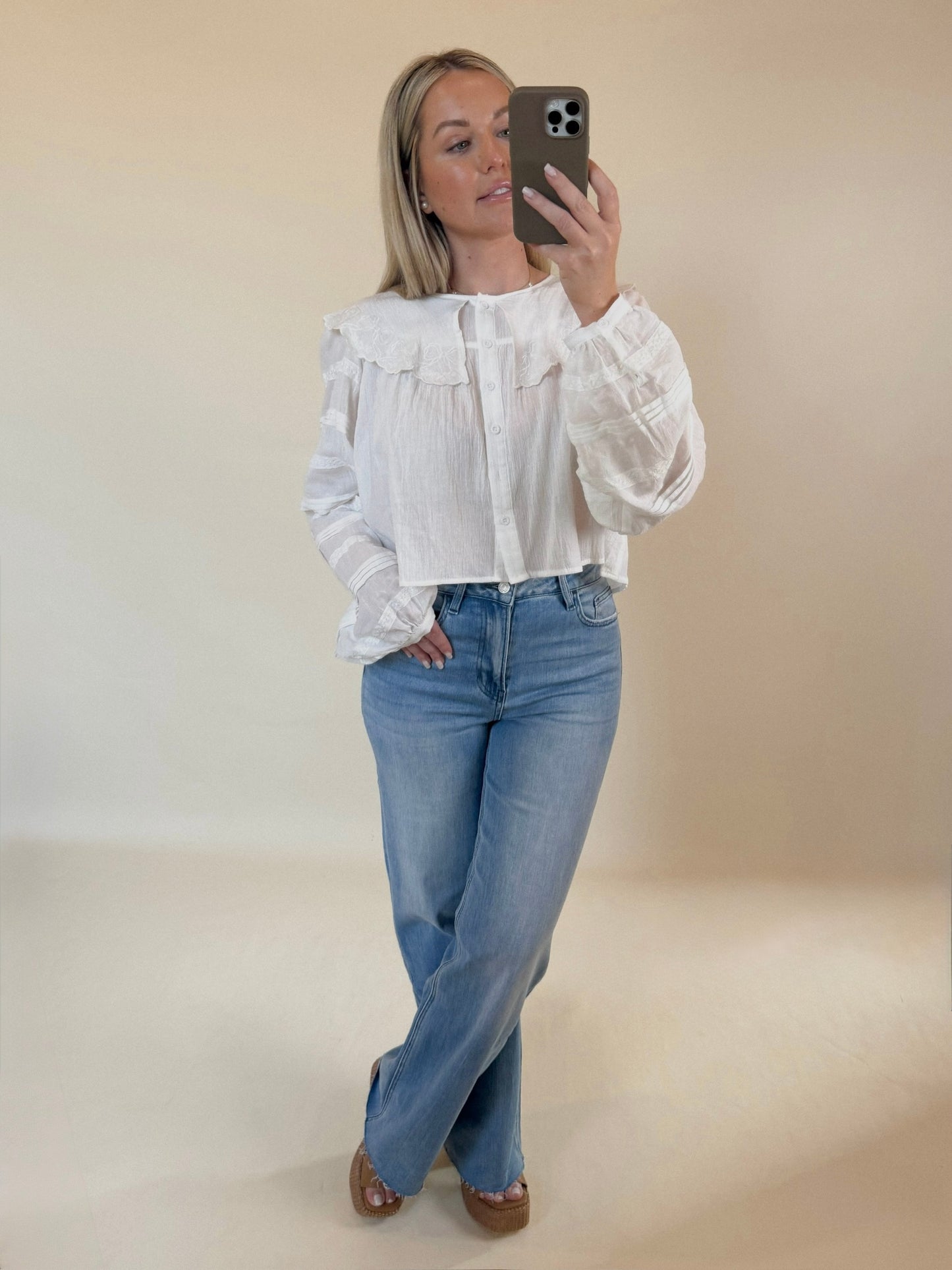 Ellie Babydoll Blouse