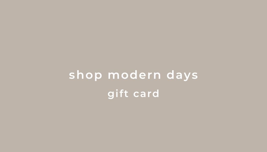 shop modern days giftcard