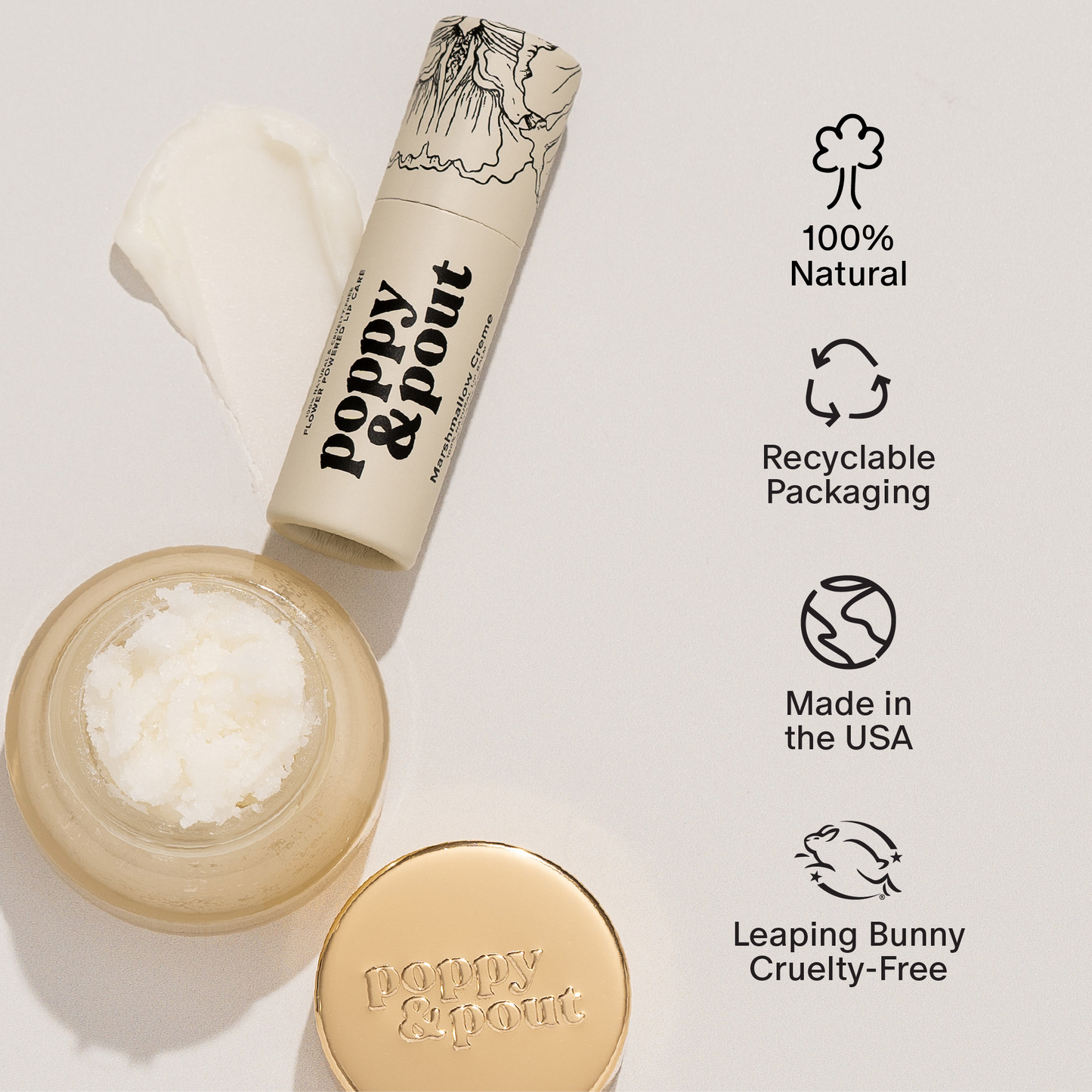Lip Care Duo, Marshmallow Creme