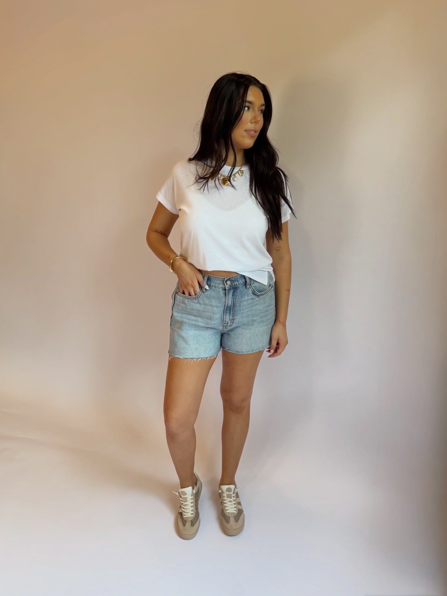 Ava High Rise Shorts