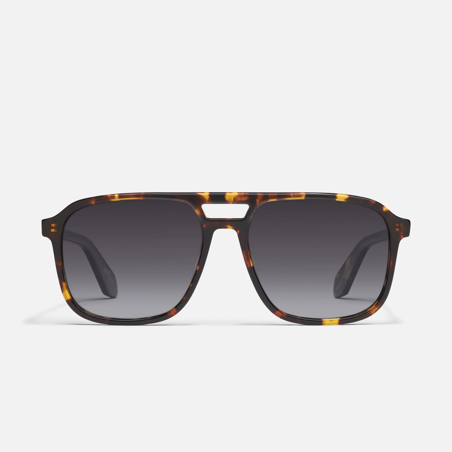Quay - On The Fly Square Aviator Sunglasses