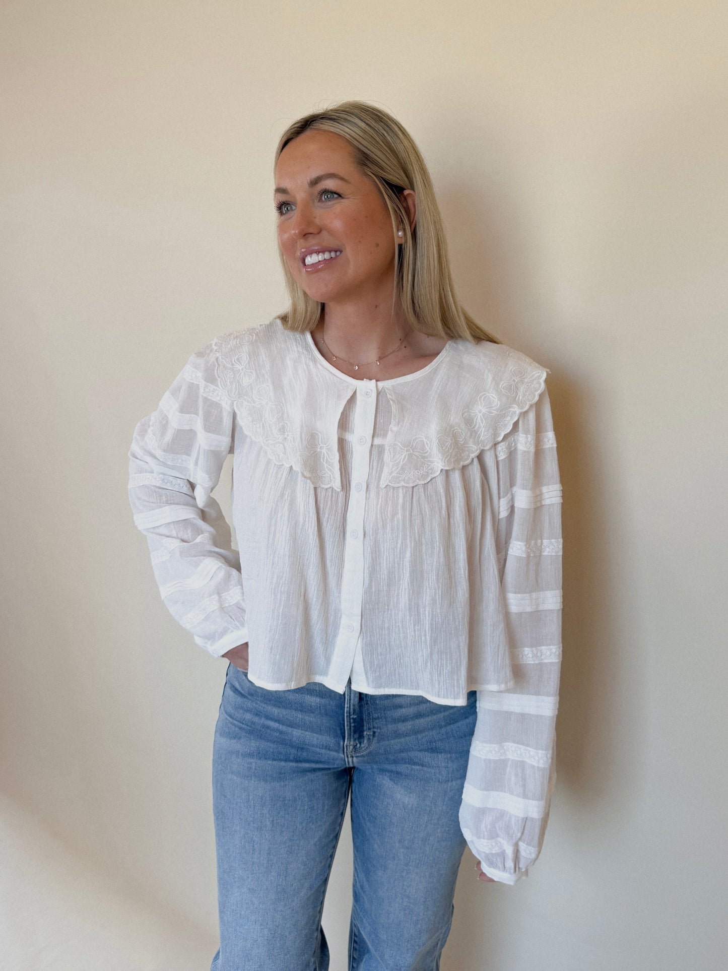 Ellie Babydoll Blouse