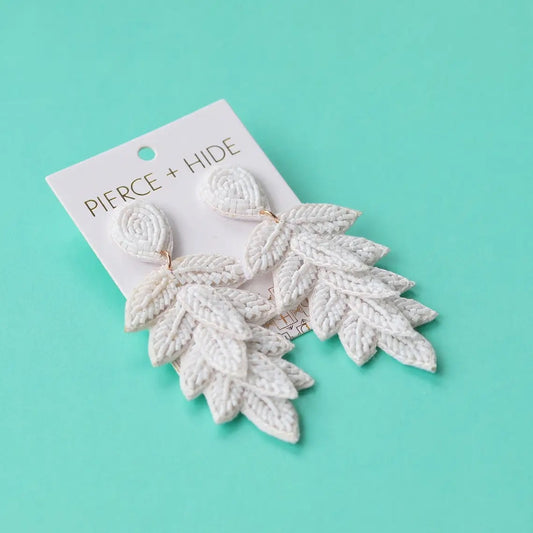 Paloma Tiered Leaf Earrings