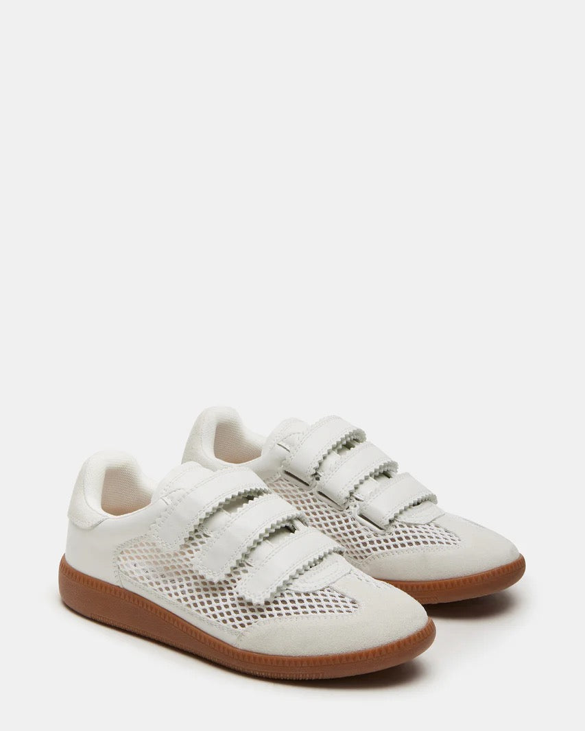 Steve Madden Mesh Sneaker - White Mesh